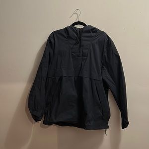 REI Navy Blue Raincoat Parka